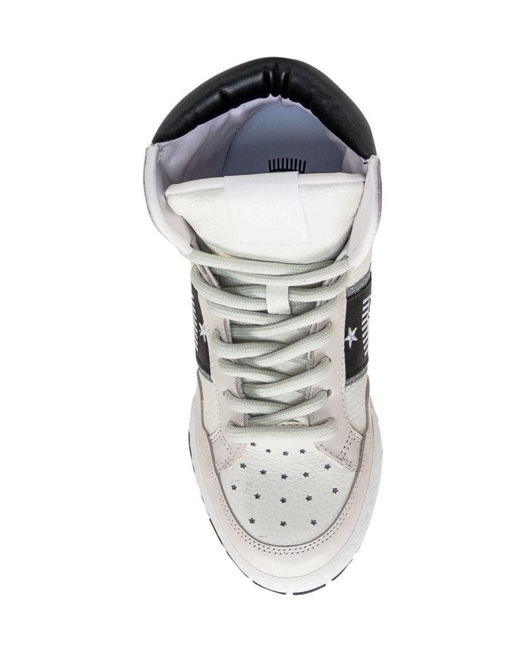 Chiara Ferragni White Logo Cf-1 Sneakers