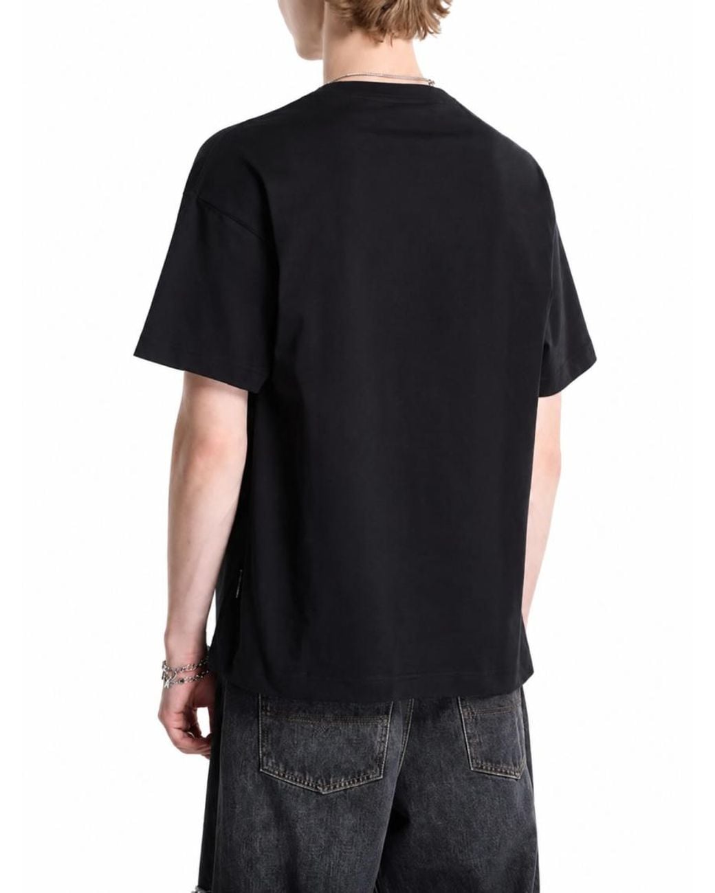 Palm Angels Black Pack Of 3 Crew Neck T-Shirt for men