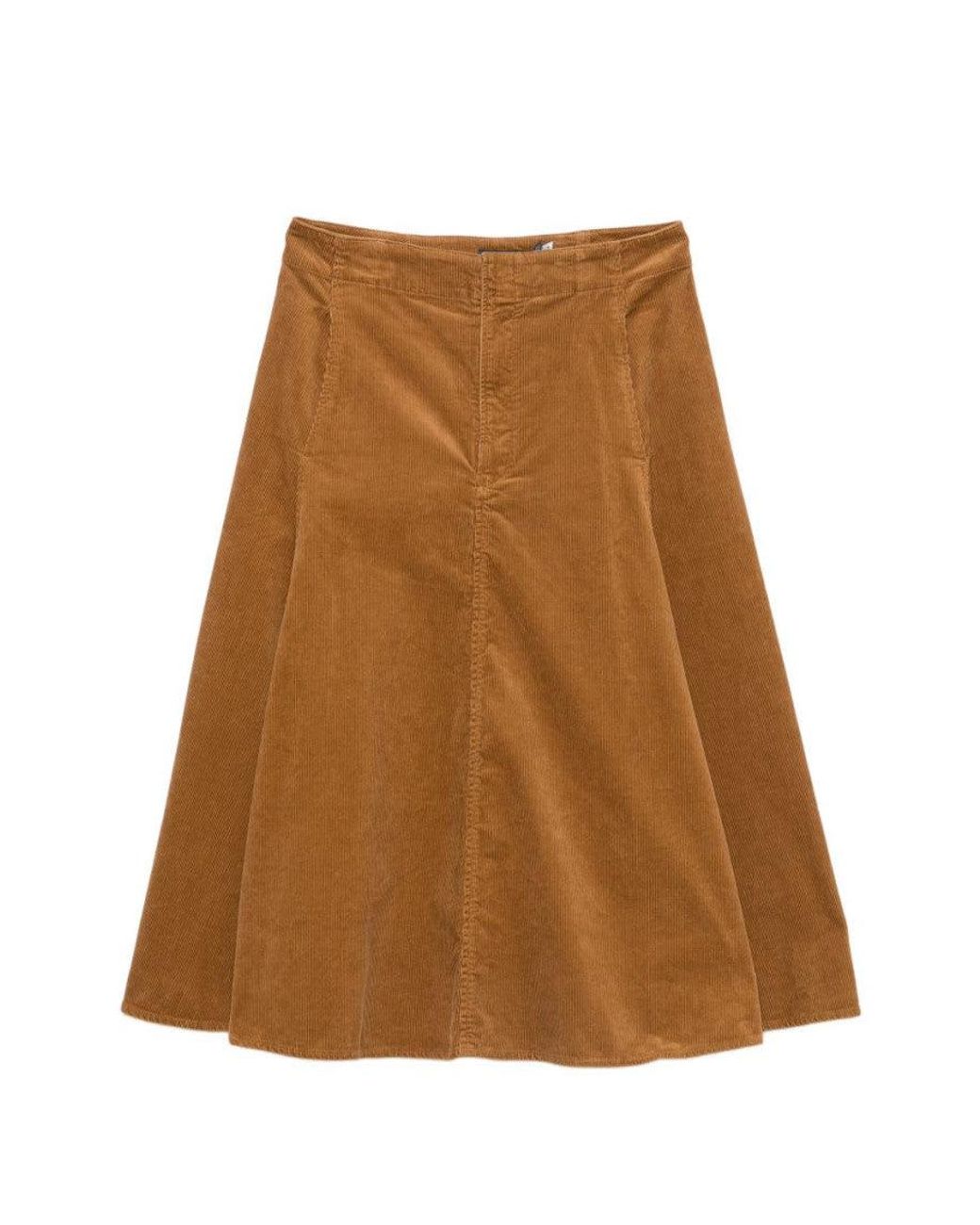 Polo Ralph Lauren Brown Calf Length Skirt