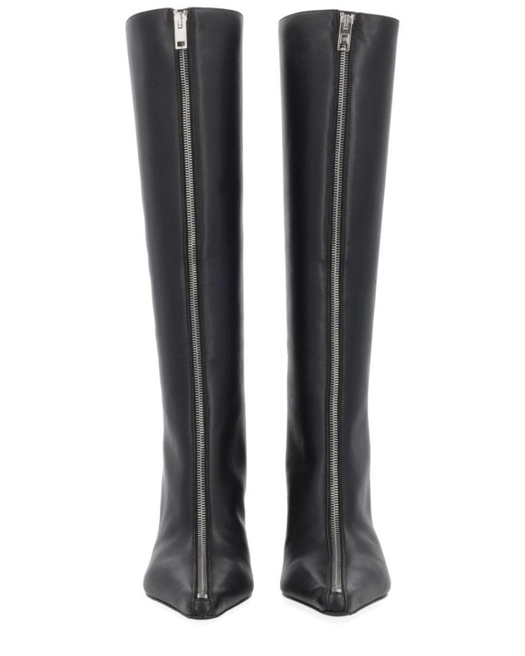 Alexander Wang Black Leather Boots