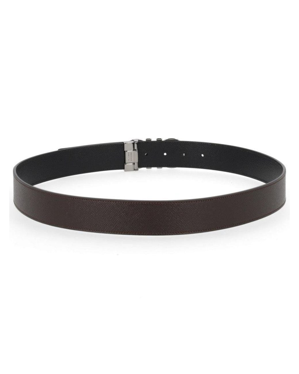 Ferragamo Black Cut To Size Reversible Belt for men