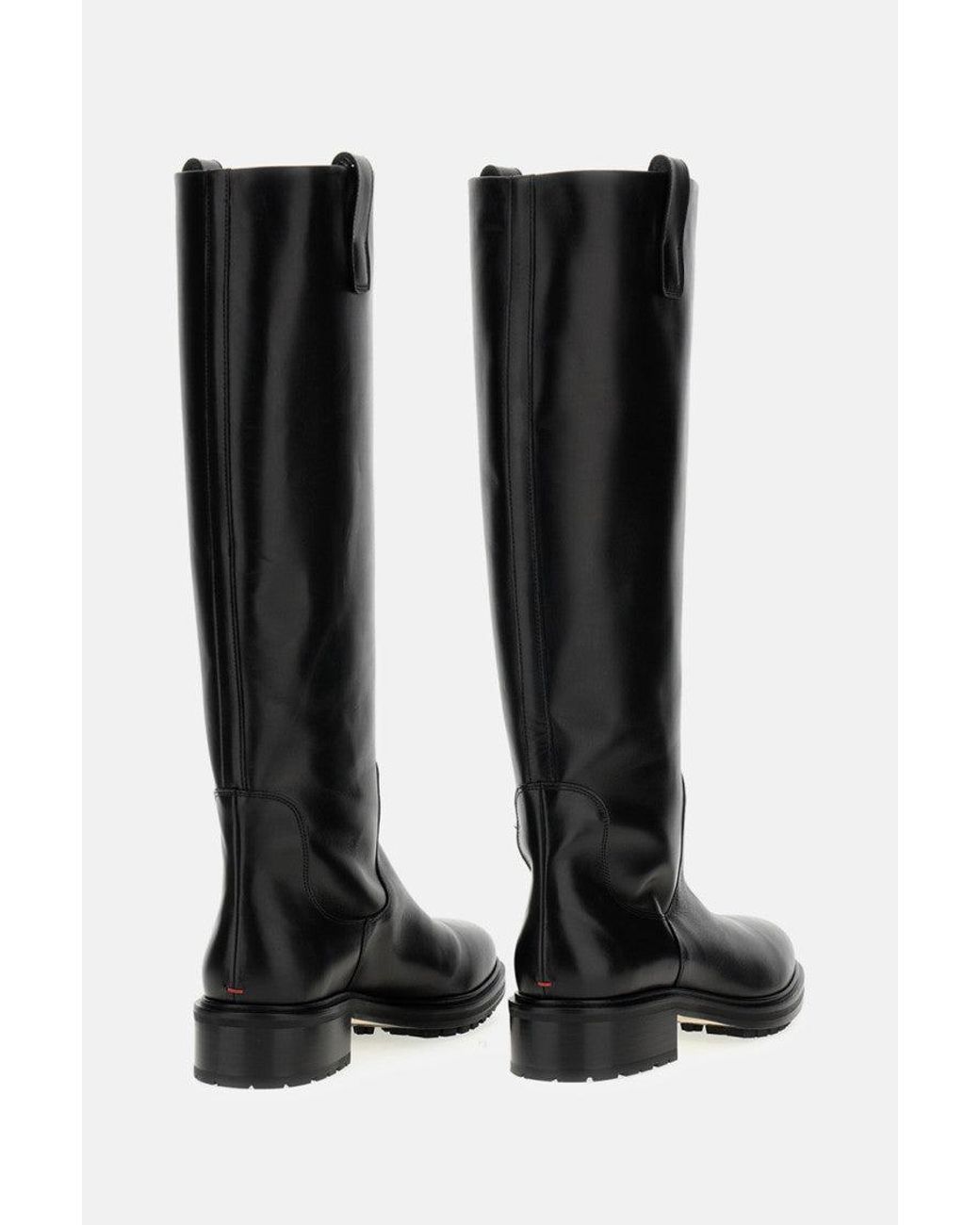 Aeyde Black Henry Boot