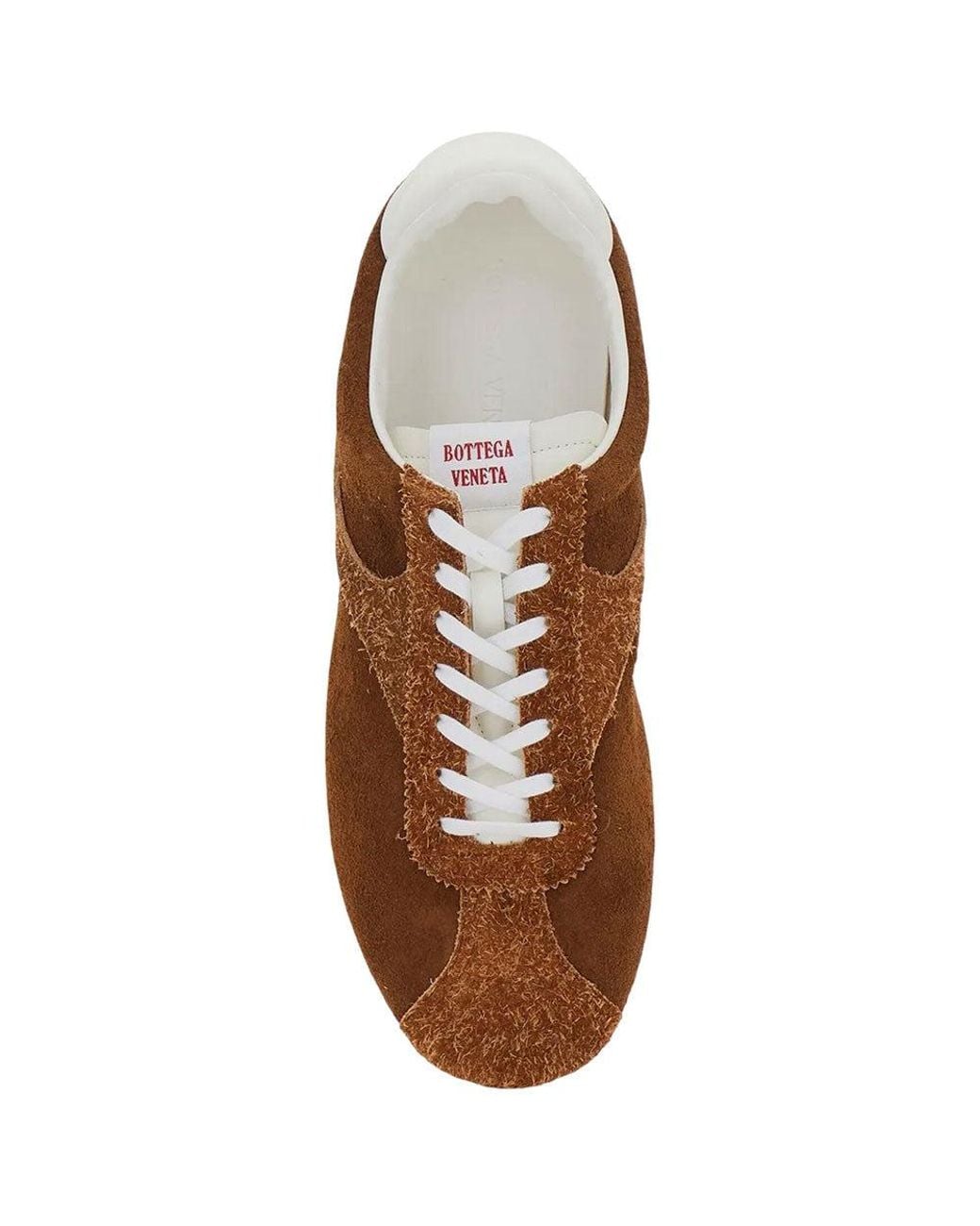 Bottega Veneta Brown Lace-Up Sneakers for men