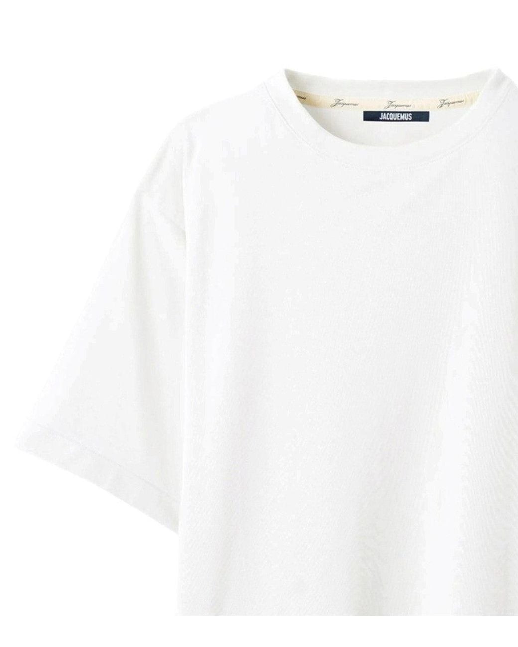 Jacquemus White Crew Neck T-Shirt
