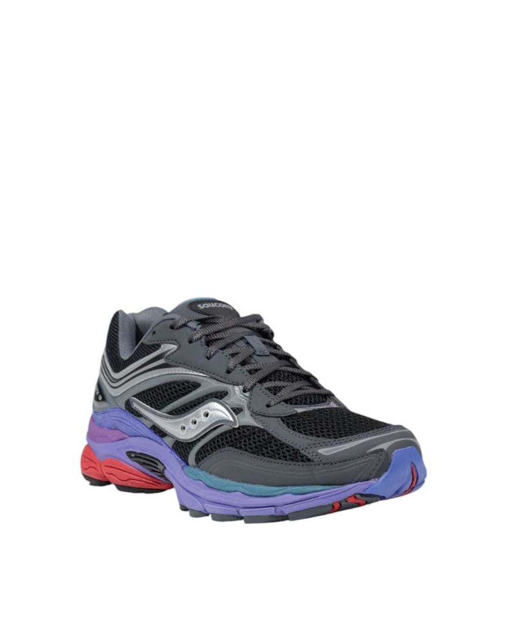 Saucony Blue Color-Block Progrid Sneakers for men
