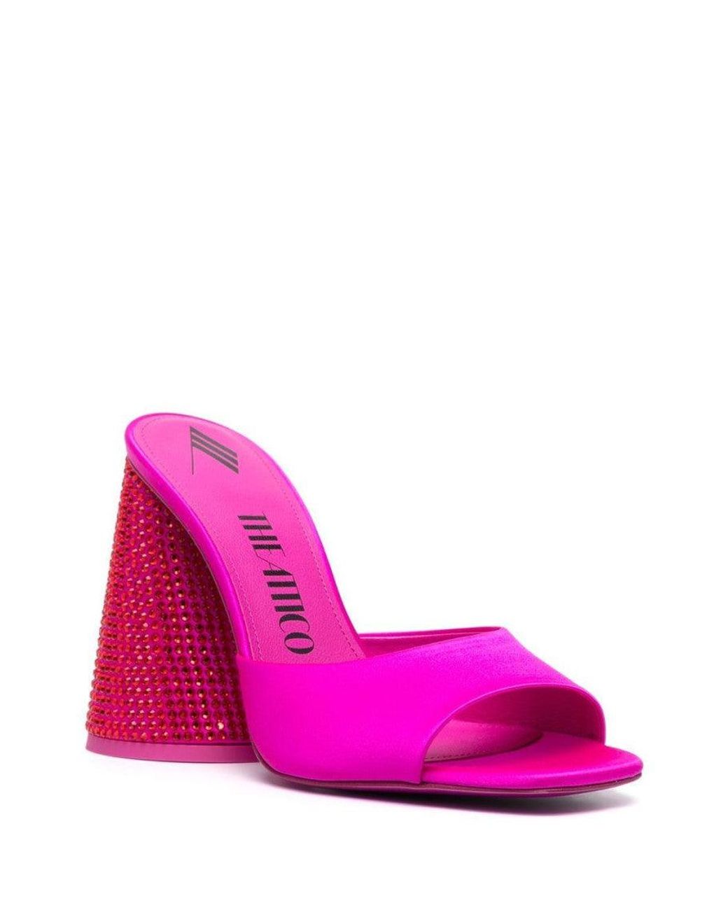 The Attico Pink Fuchsia Luz Heels