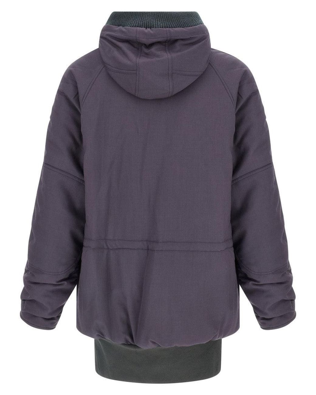 Magliano Blue Hooded Parka Jacket for men