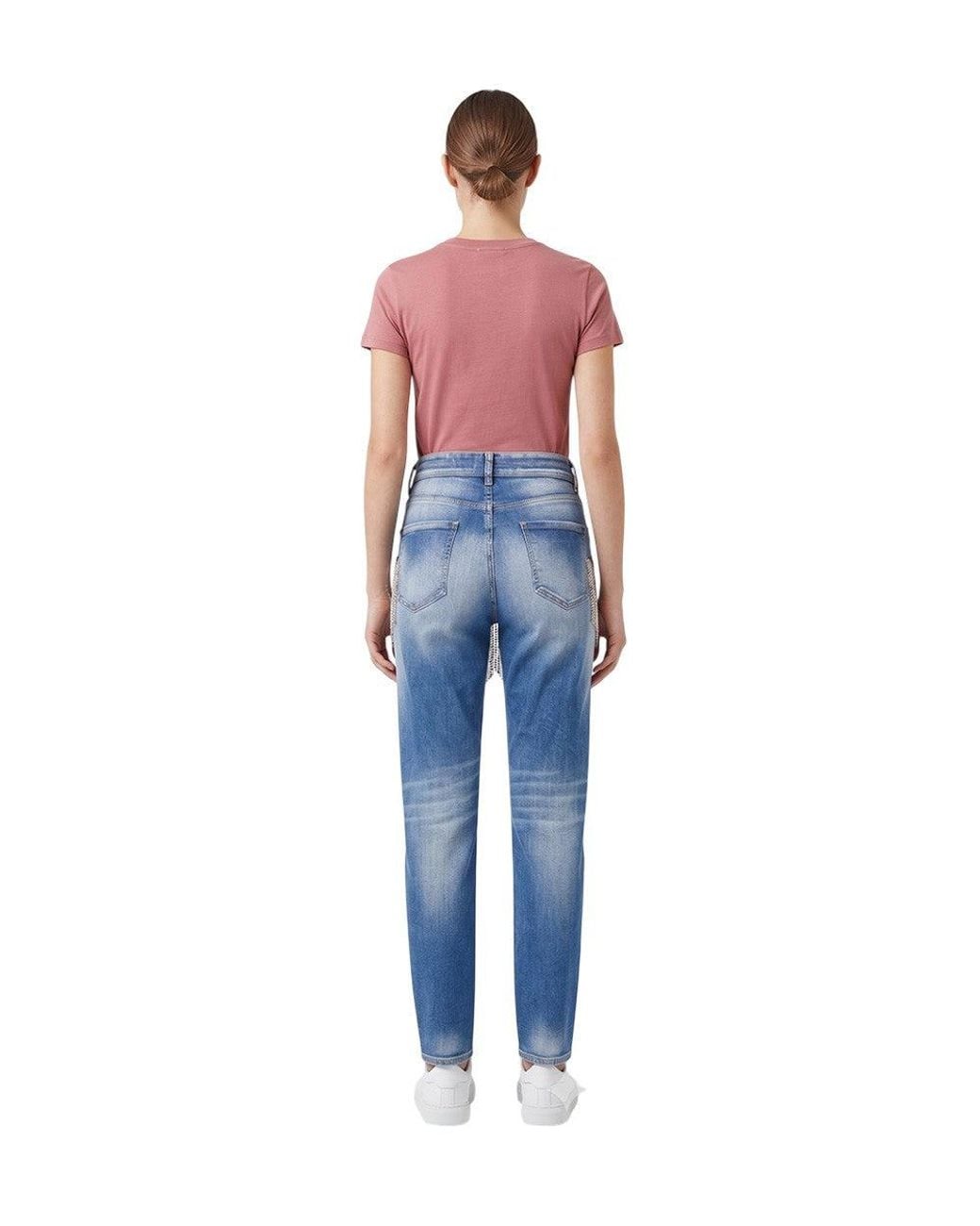 DSquared² Blue Sky Regular Mid Rise Jeans