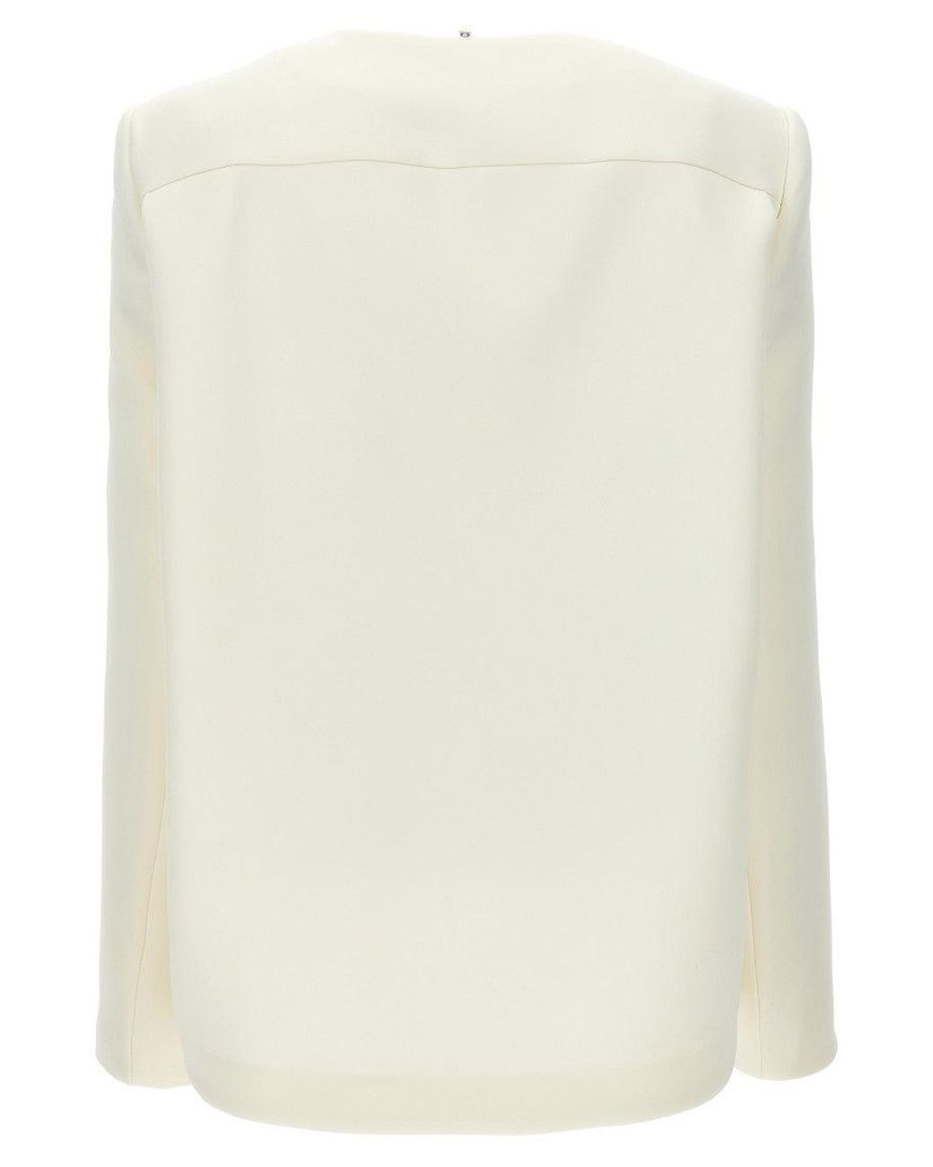 Sportmax White Aceri Jacket