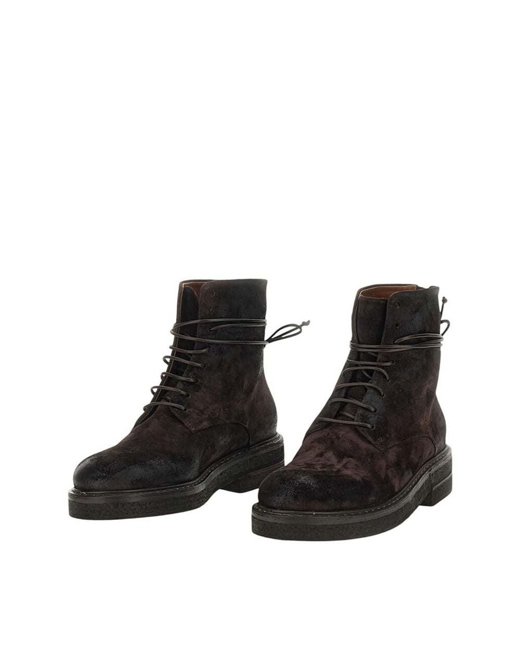 Marsèll Black Suede Boots