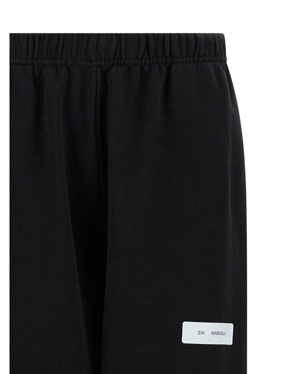 MM6 by Maison Margiela Black Sweatshirt Joggers