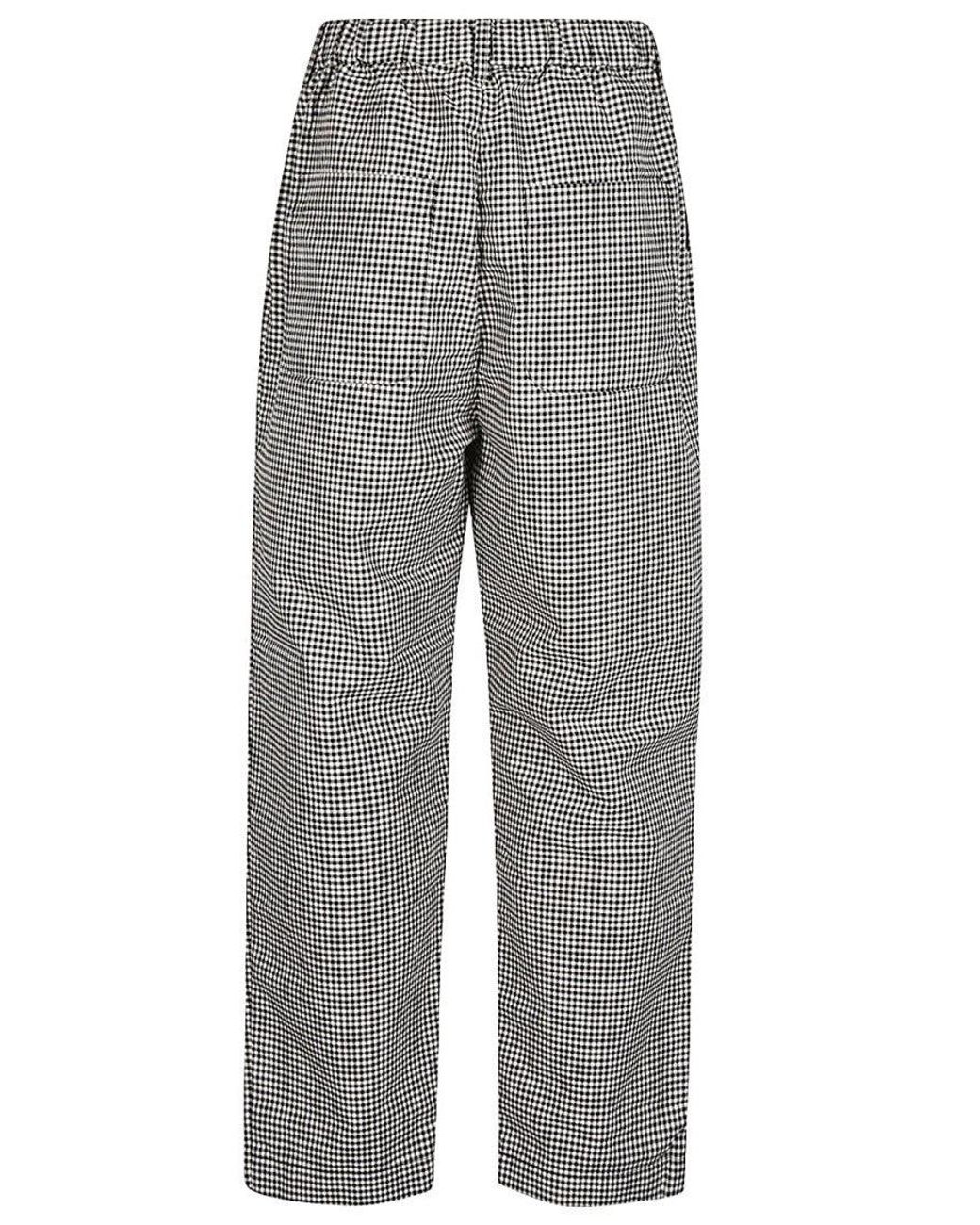 Sarahwear Gray Blackwhite Wide Trousers