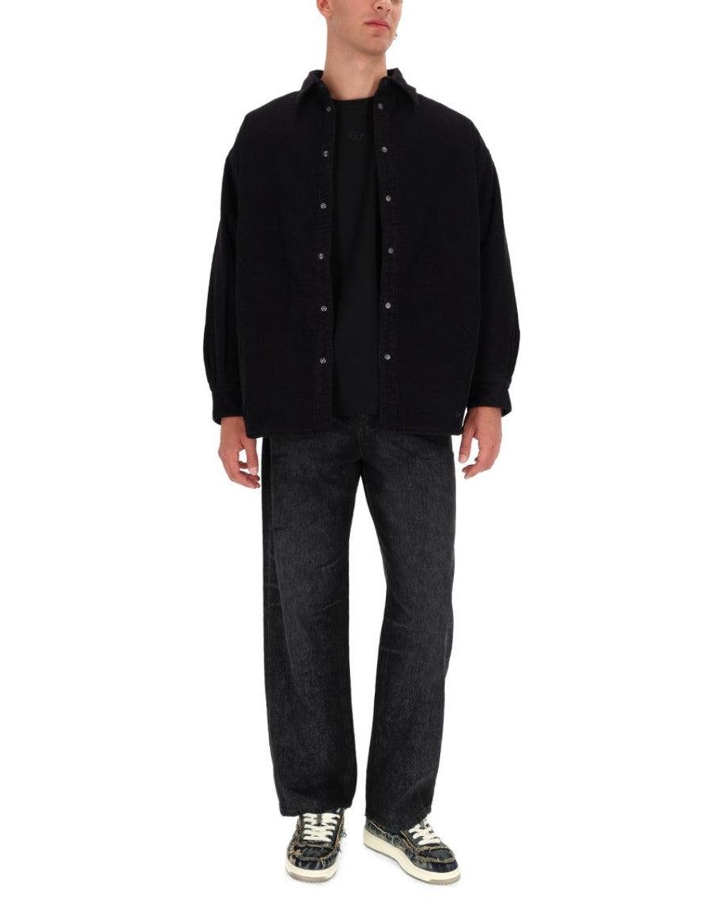 DIESEL Black Diesel Shirt for men