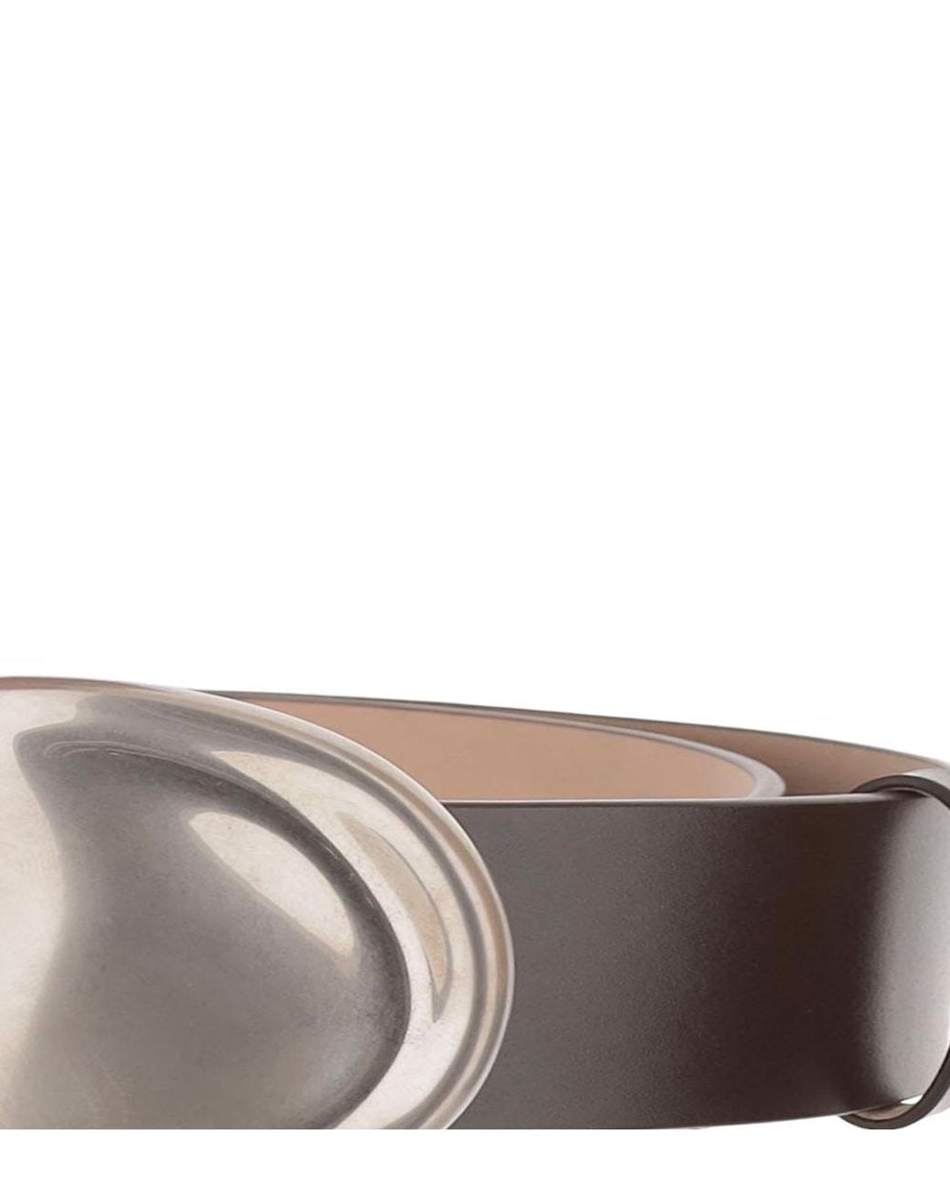 Khaite Brown Solid Belt