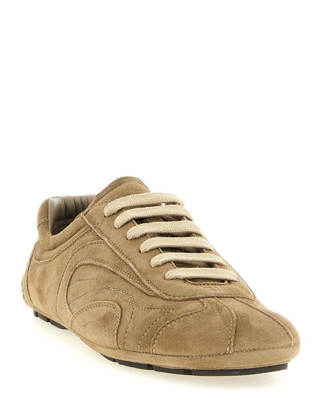 Prada Brown Montecarlo Sneakers for men