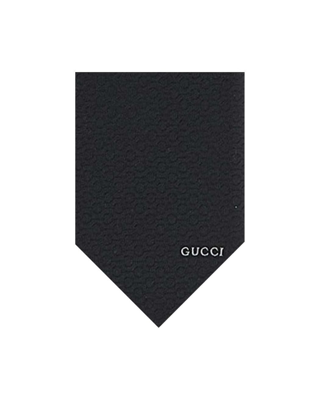 Gucci Blue Textured Tie for men