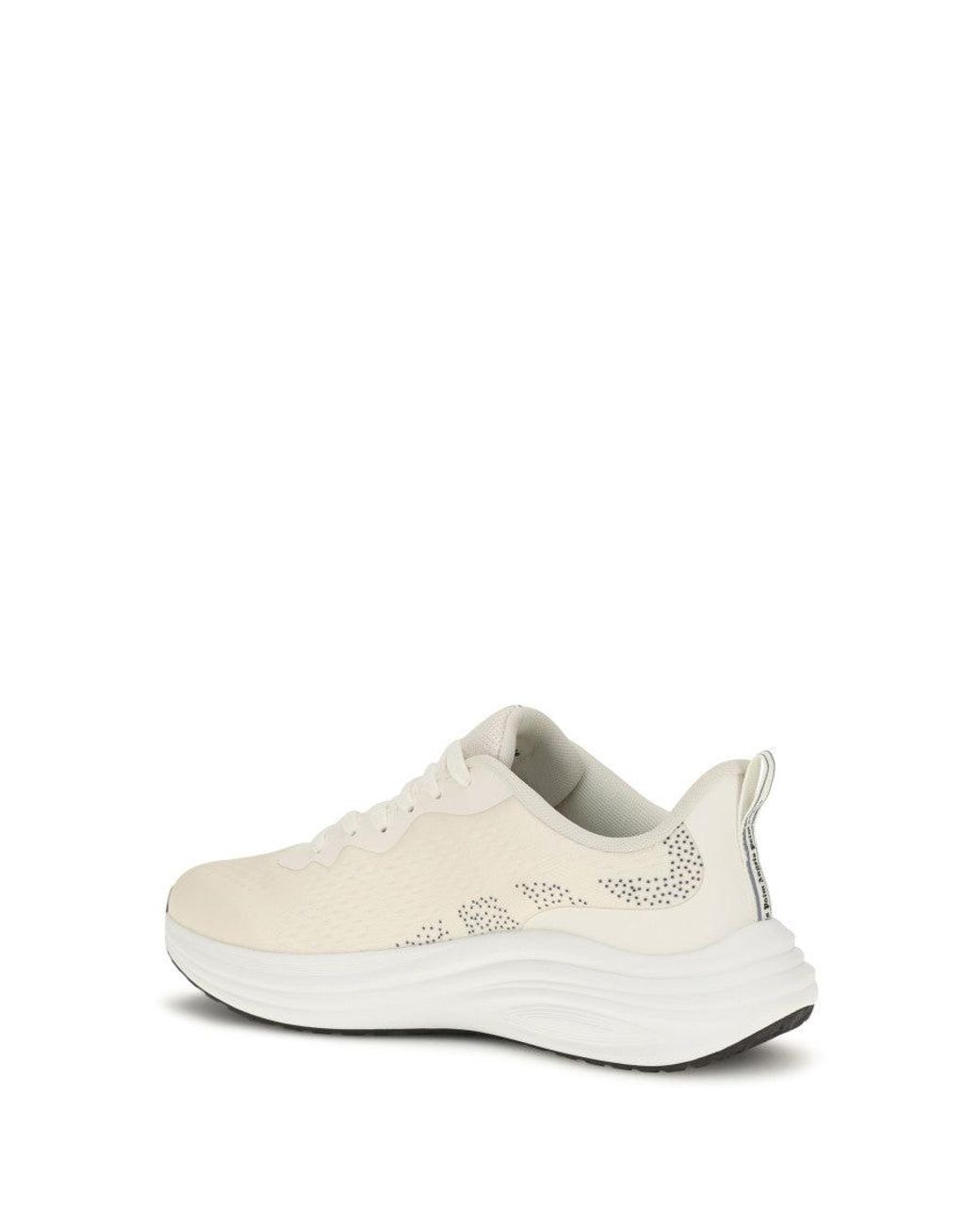 Palm Angels White Off Perforated Sunset Sneakers for men