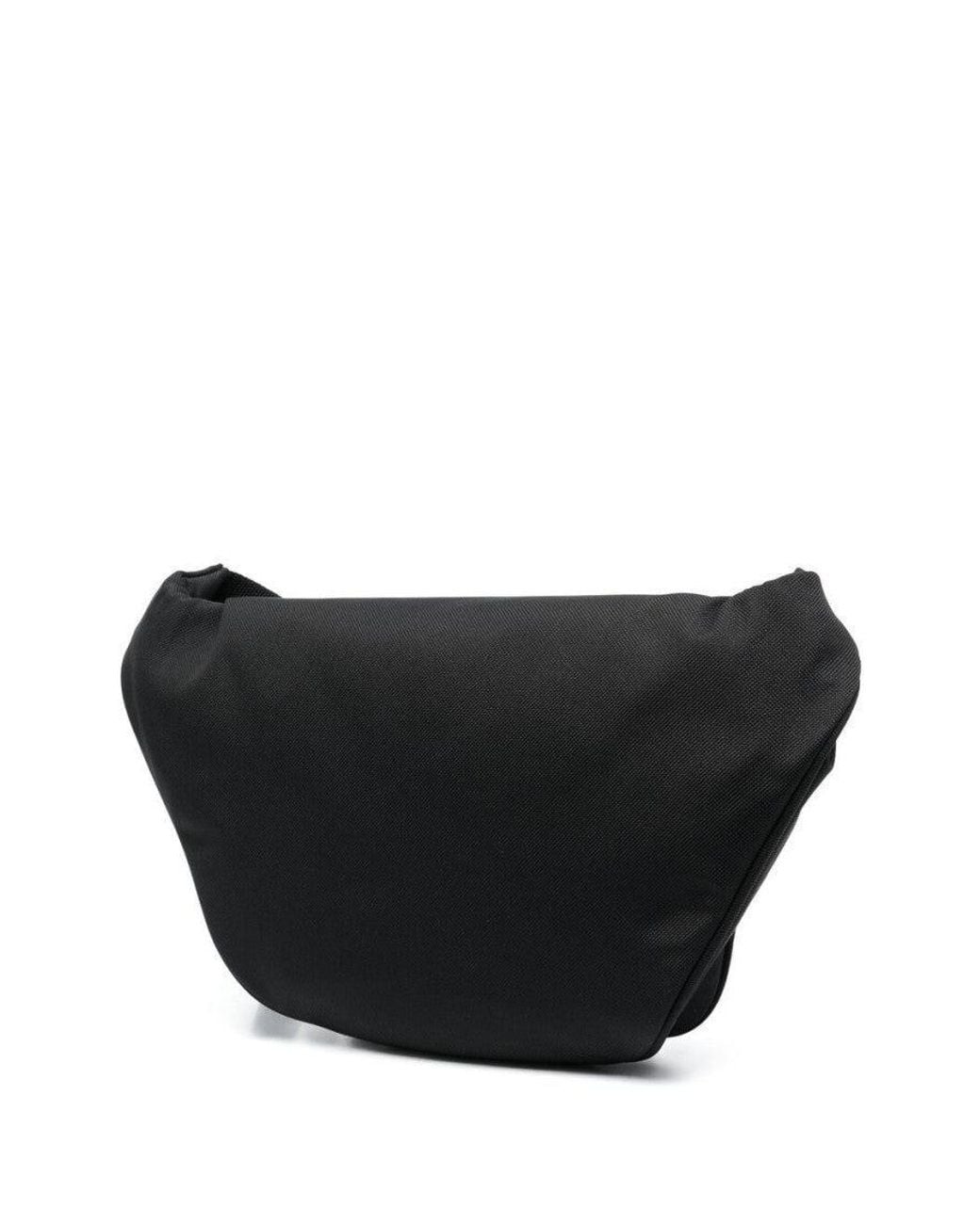 Balenciaga Black Explorer Recycled Nylon Belt Bag for men
