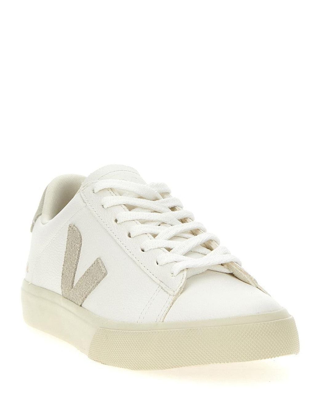 Veja White Campo Sneakers for men