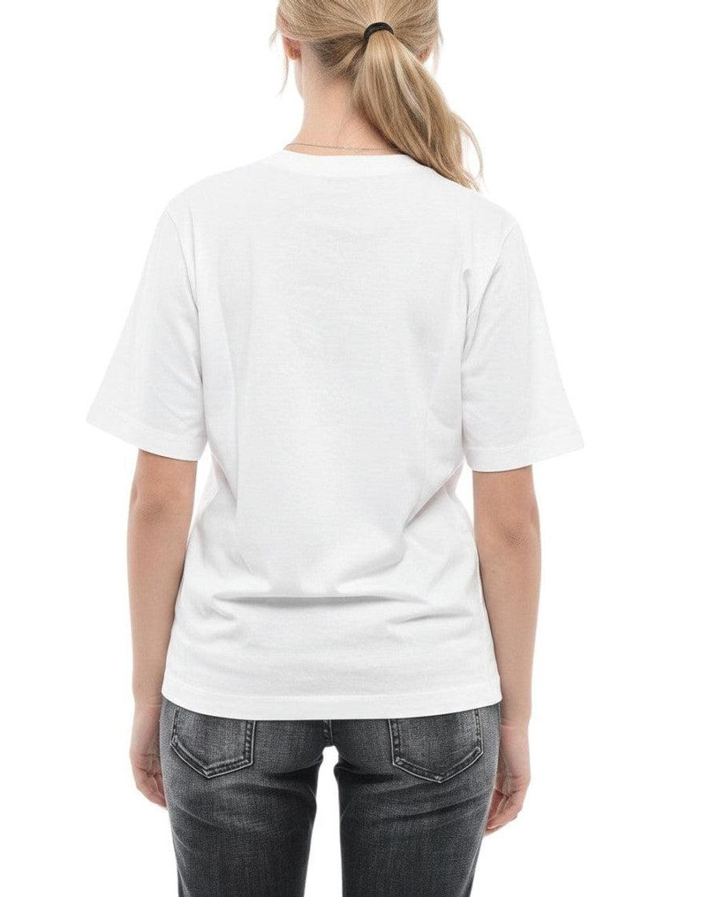 DSquared² White Logo Crew Neck T-Shirt