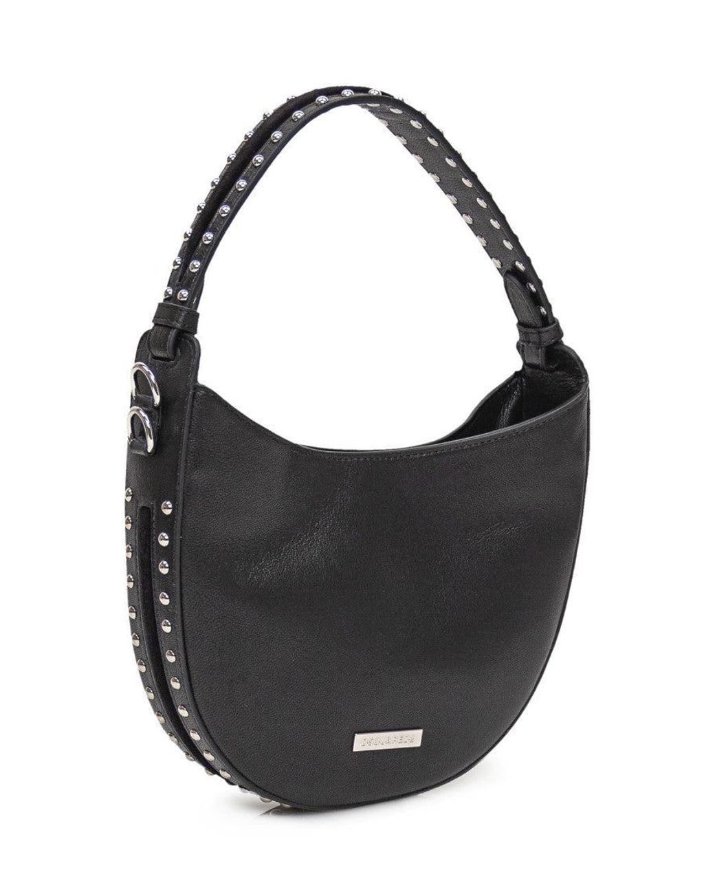 DSquared² Black Mini Hobo Handbag For Fall/Winter 2023