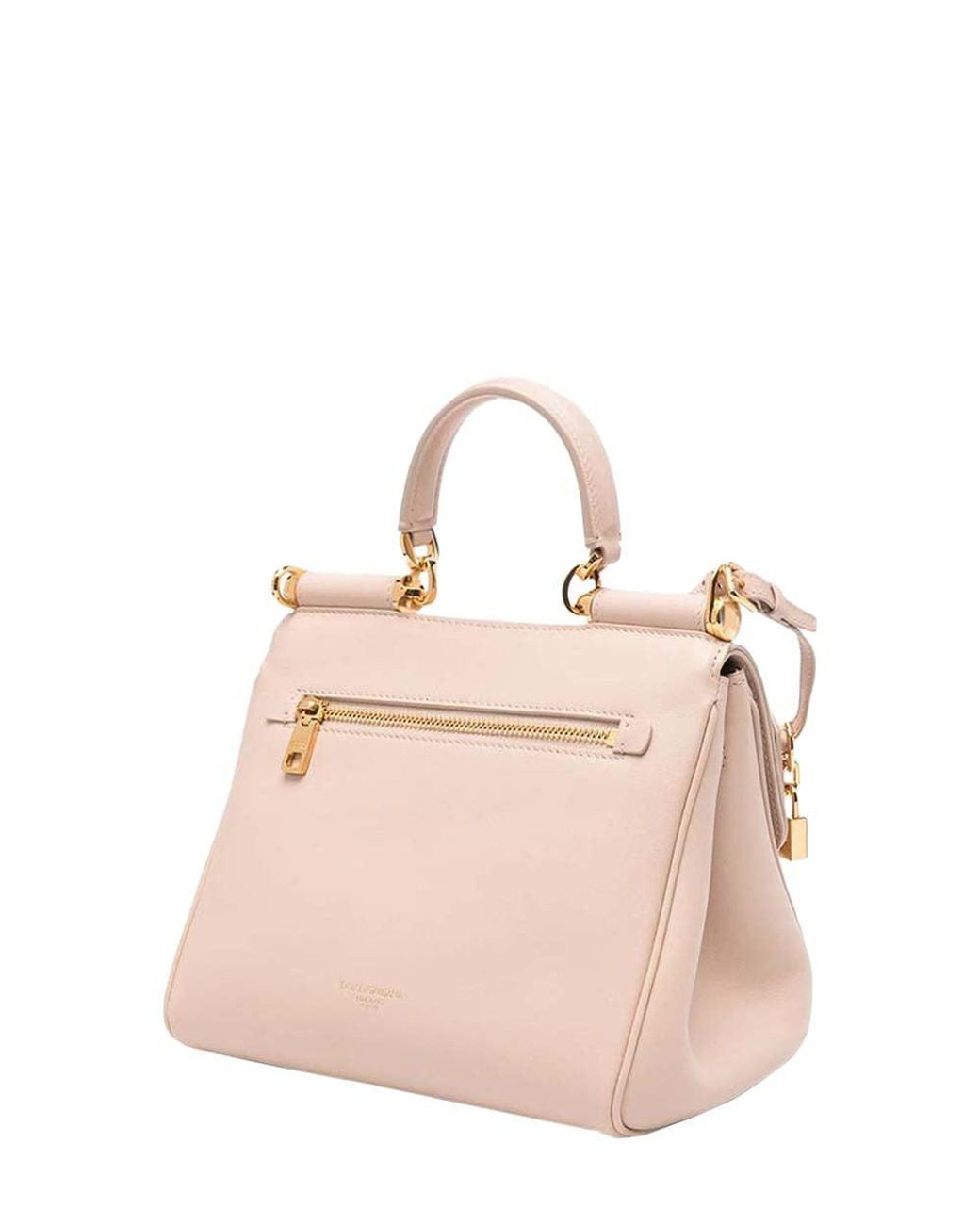 Dolce & Gabbana Pink Light Sicily Small Satchel