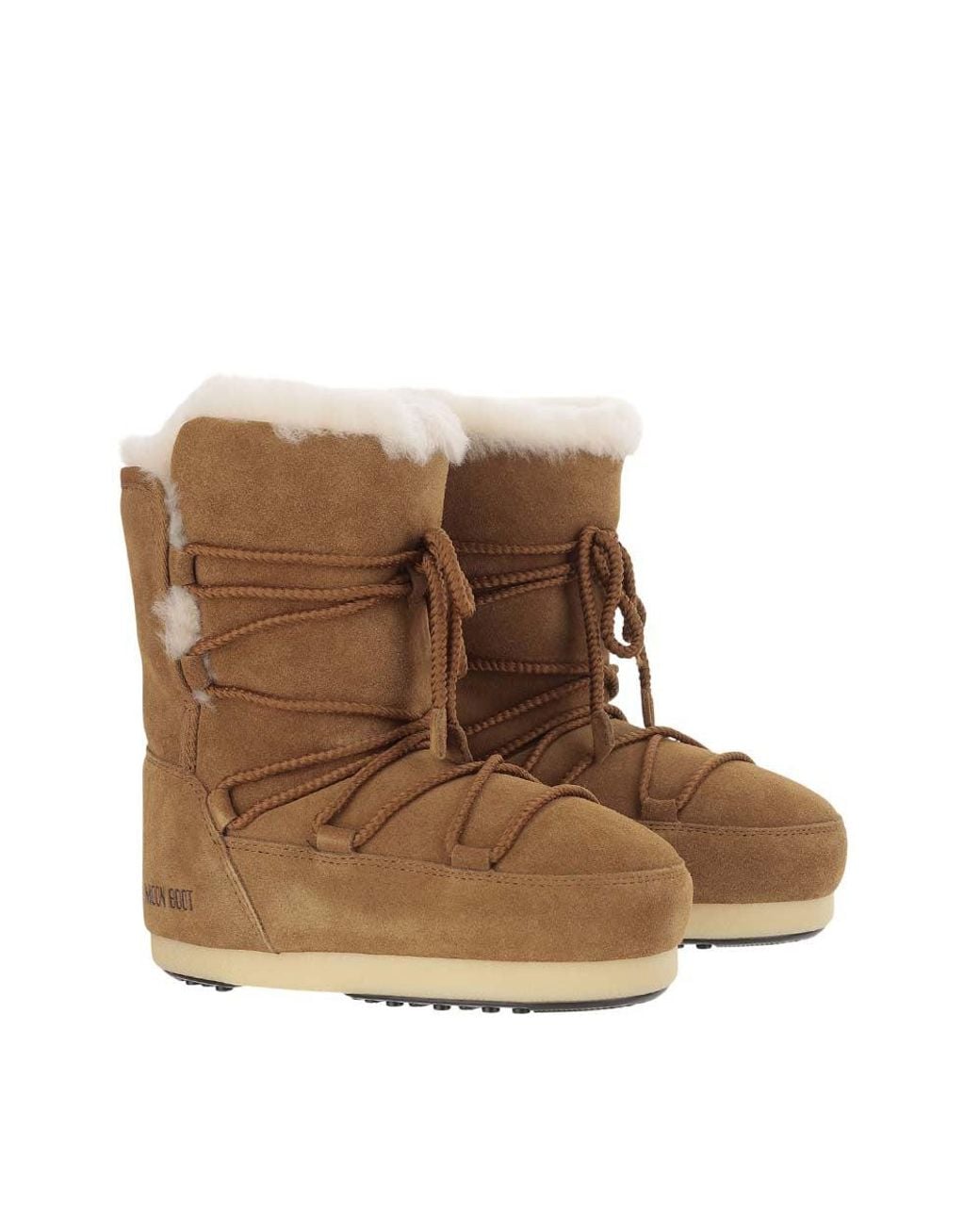 Moon Boot Brown Suede Winter Boots