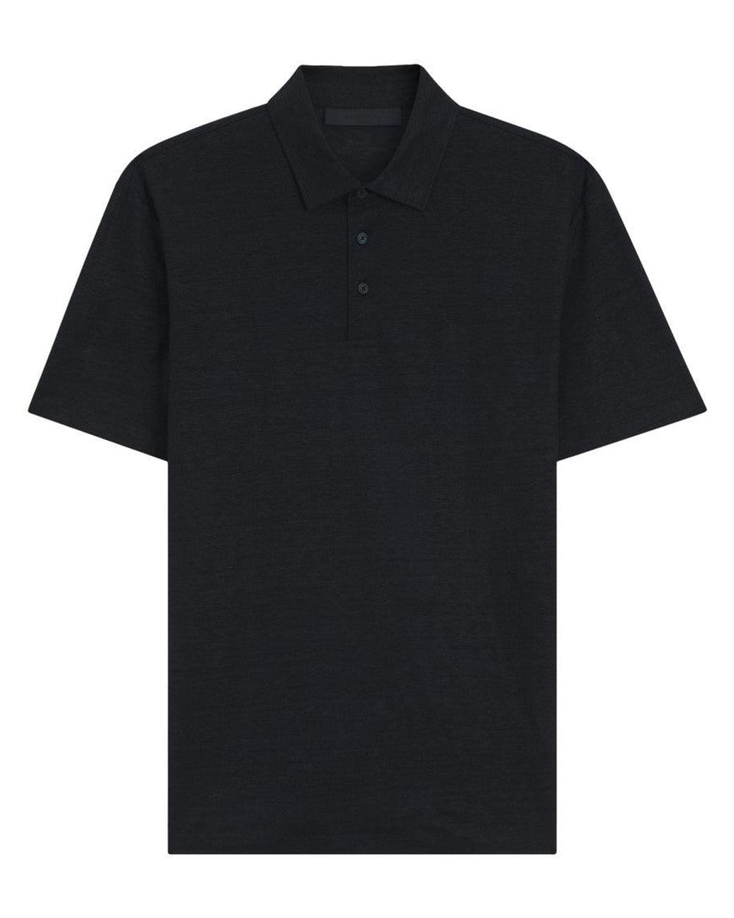 Boss Black Dark Solid Shirt Collar Polo for men