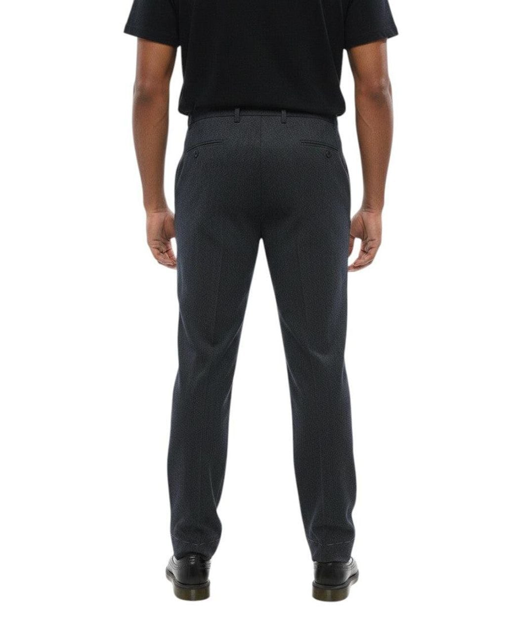 Corneliani Black Tailored Pants for men