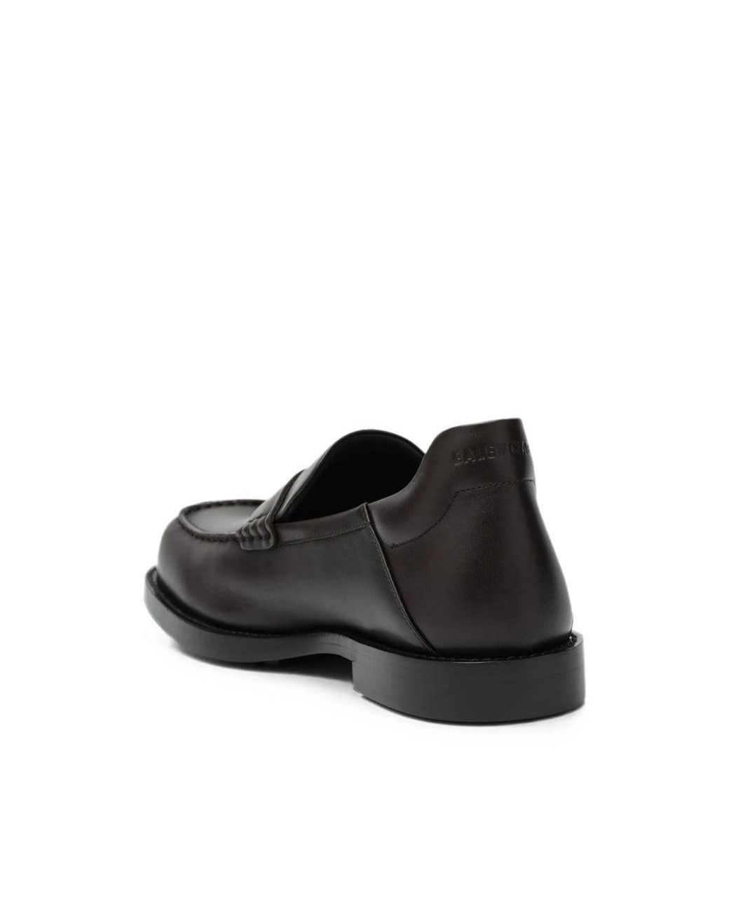 Balenciaga Black Loafers