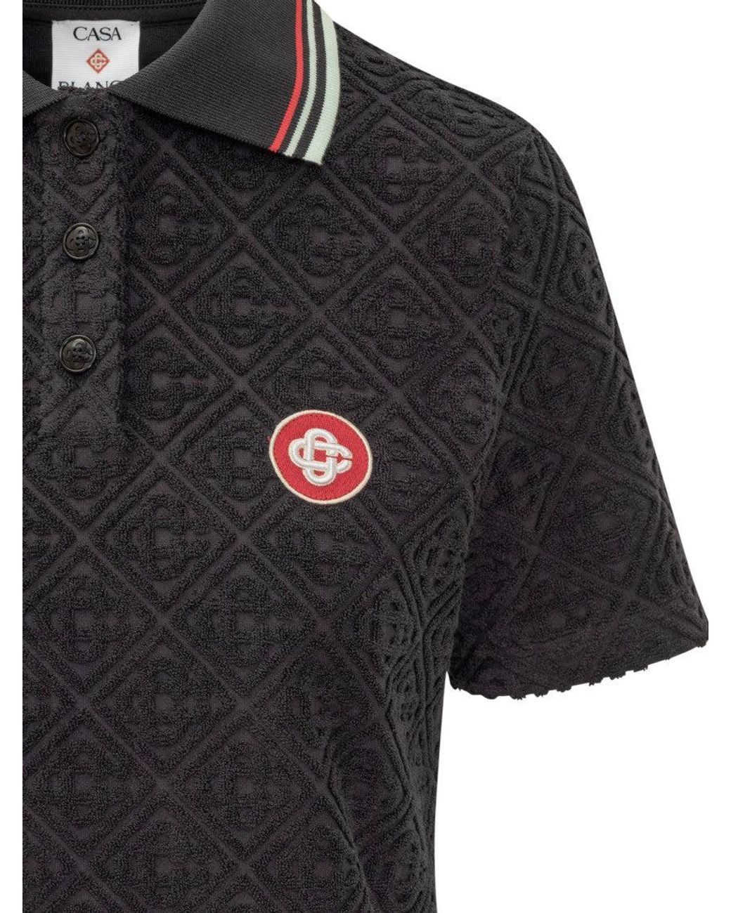 Casablanca Black Classic T-Shirt