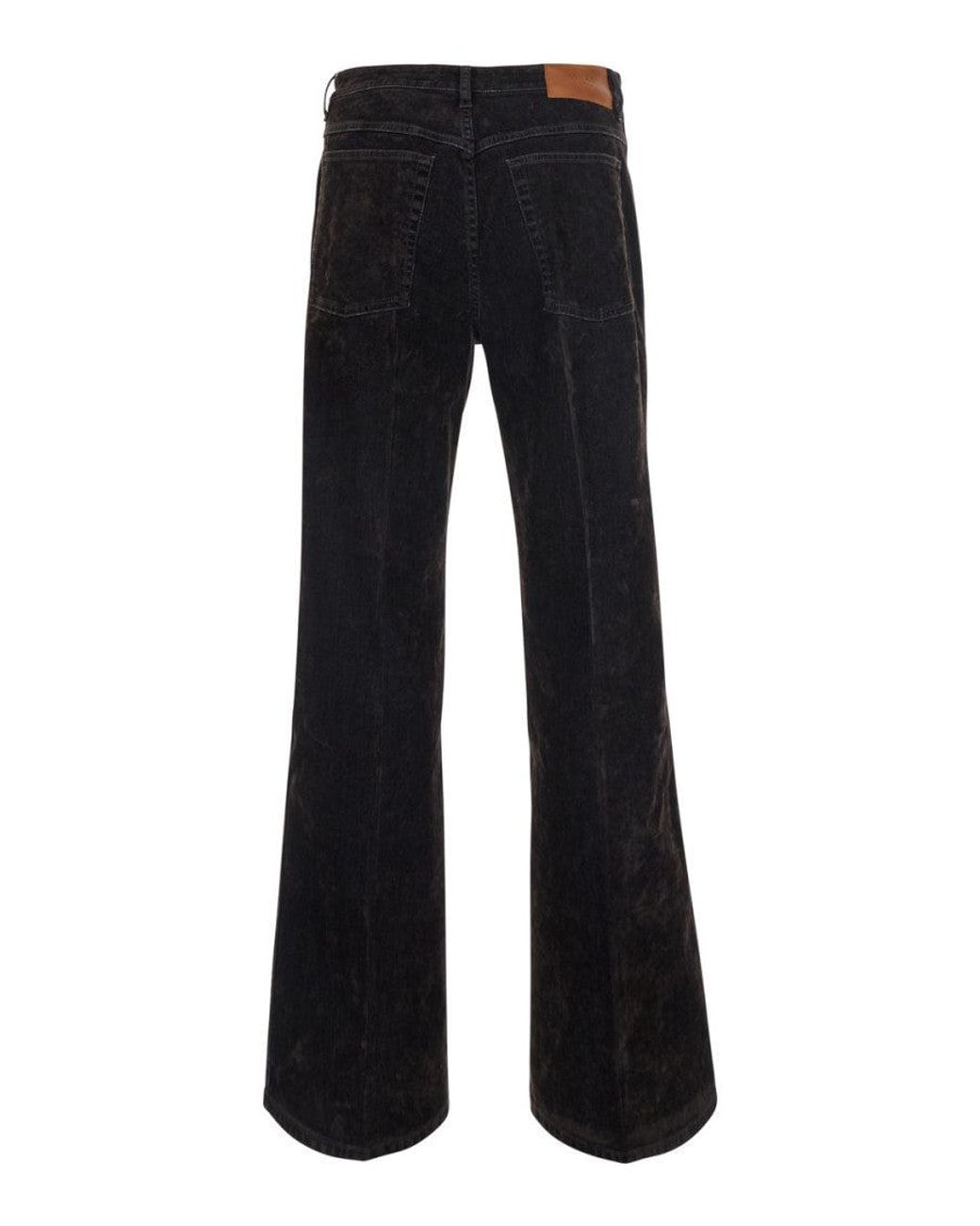 Amiri Black Dark Bootcut Jeans for men