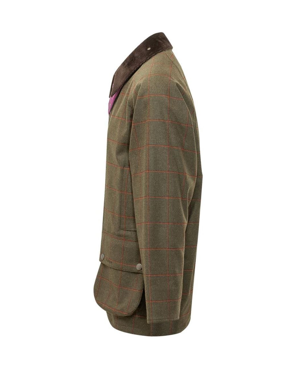 Barbour Green Check Regular Jacket for men