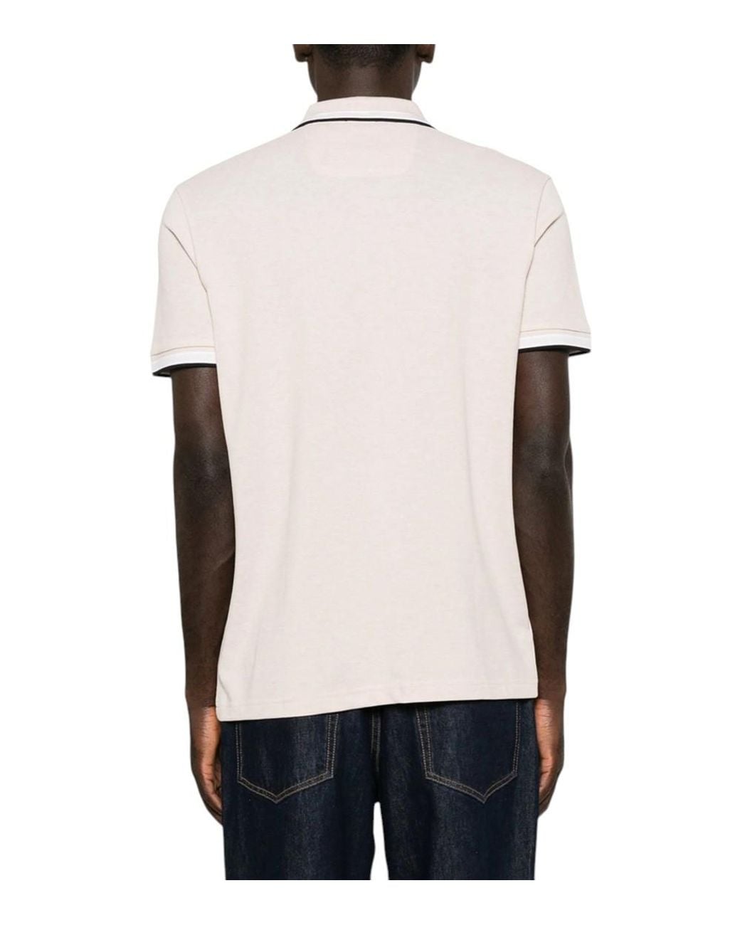 Boss White Light Regular Polo for men