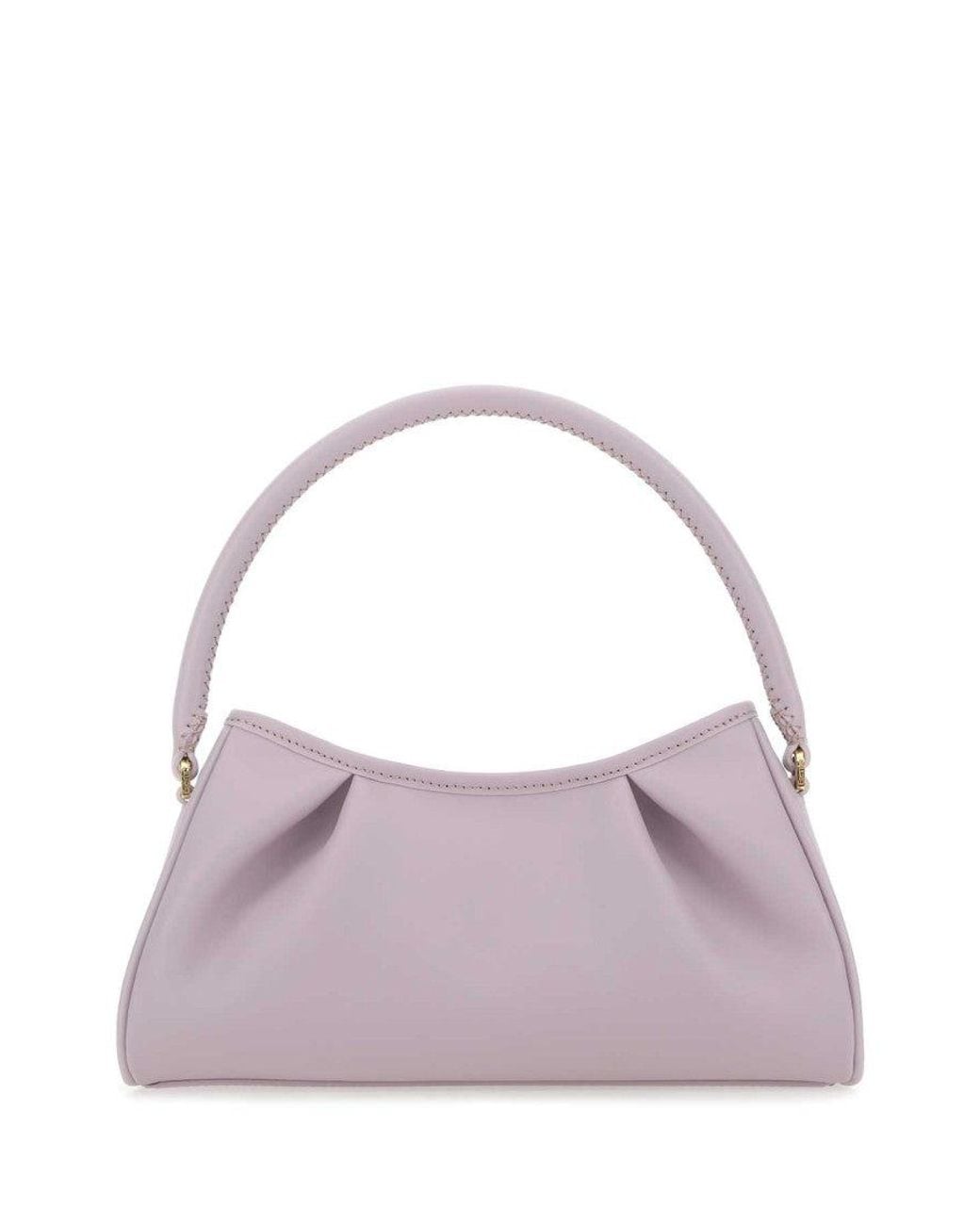 Elleme Purple Lilac Dimple Moon Shoulder Bag