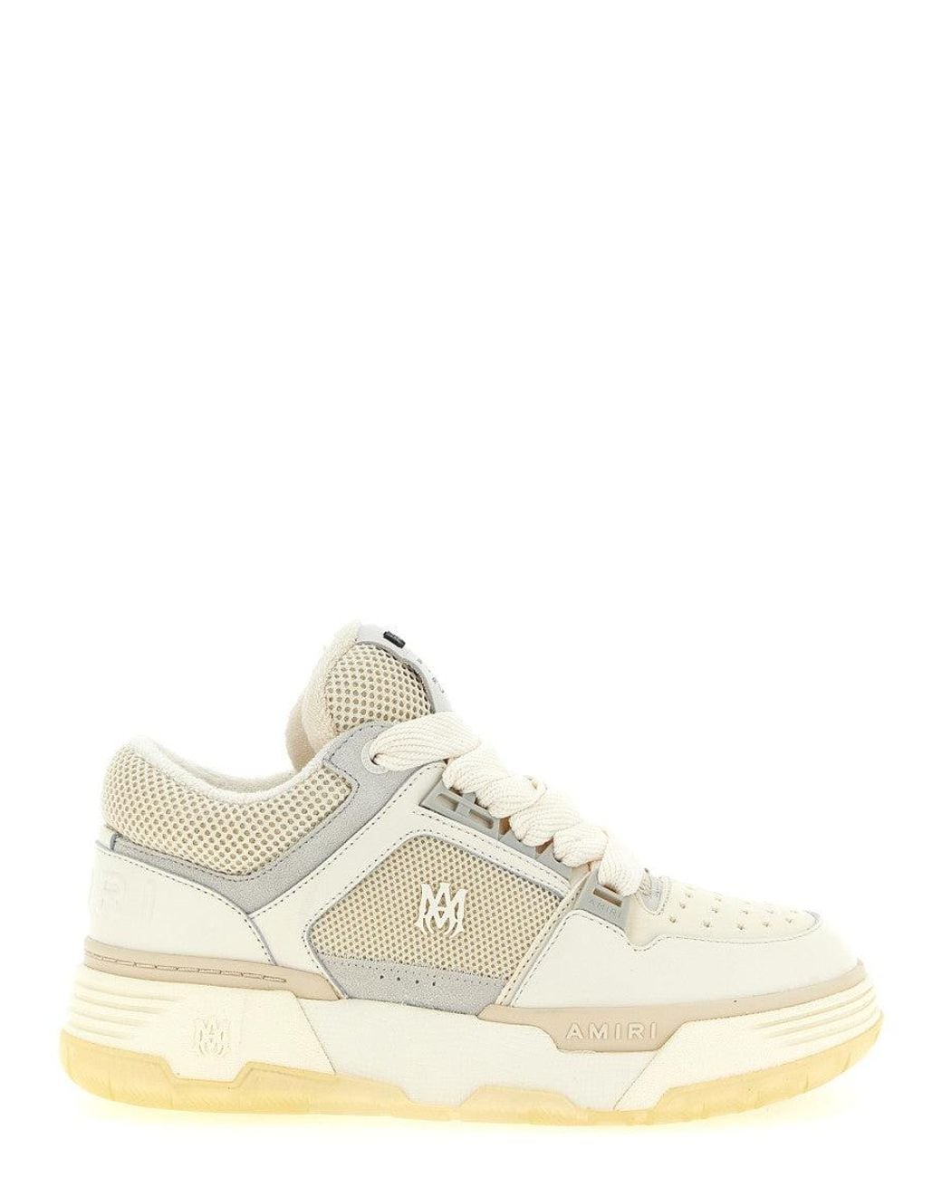 Amiri White Ma-1 Logo Sneakers