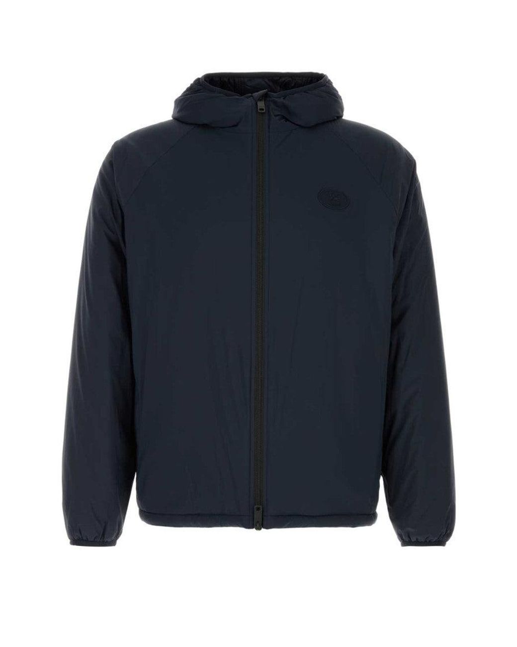 Burberry Blue Hood Jacket for men