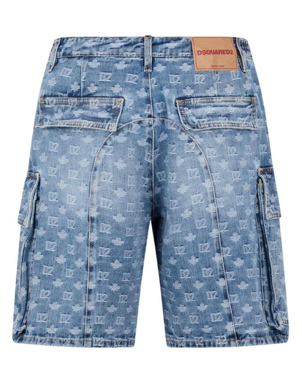 DSquared² Blue Shorts for men
