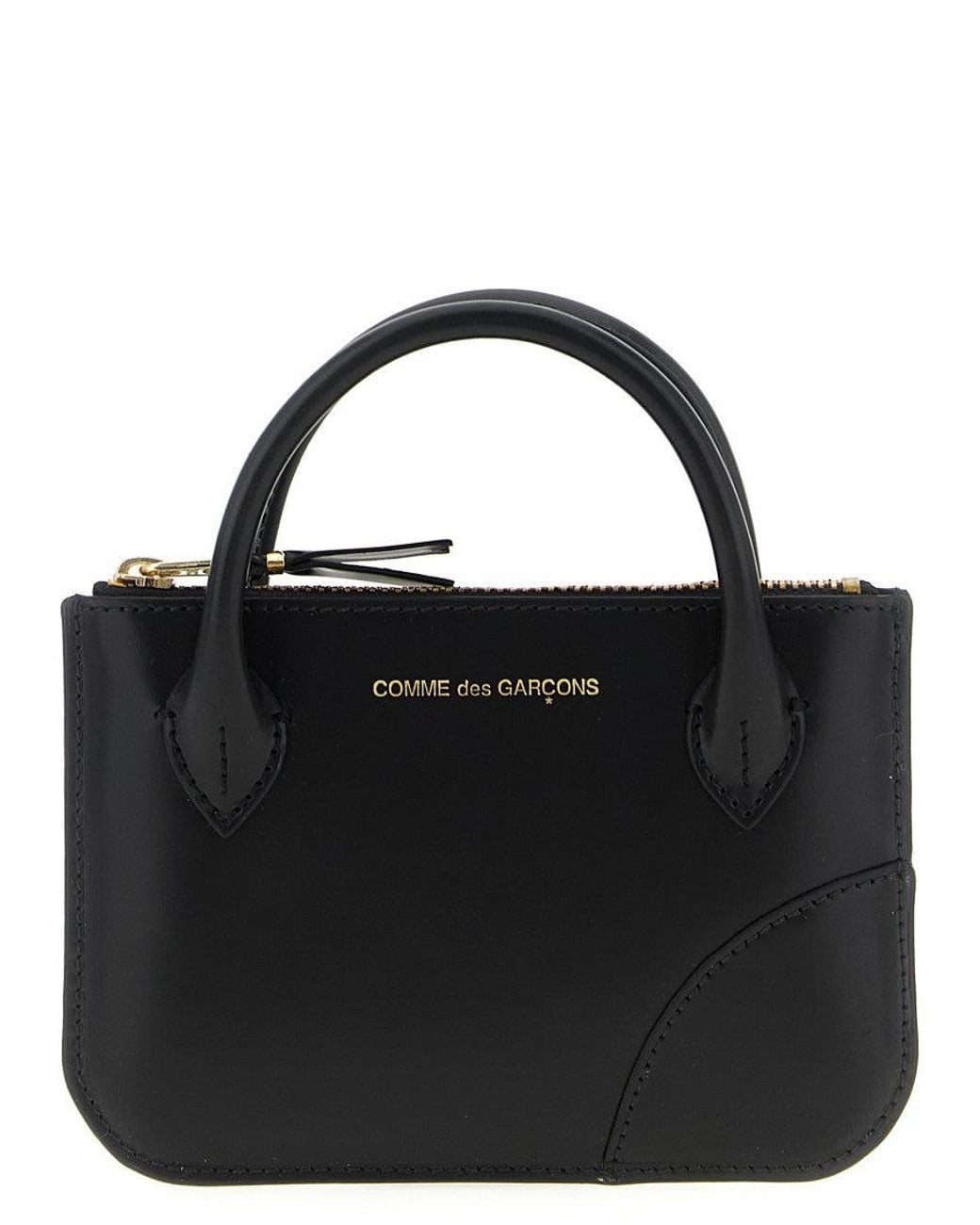 Comme des Garçons Black Logo Clutch