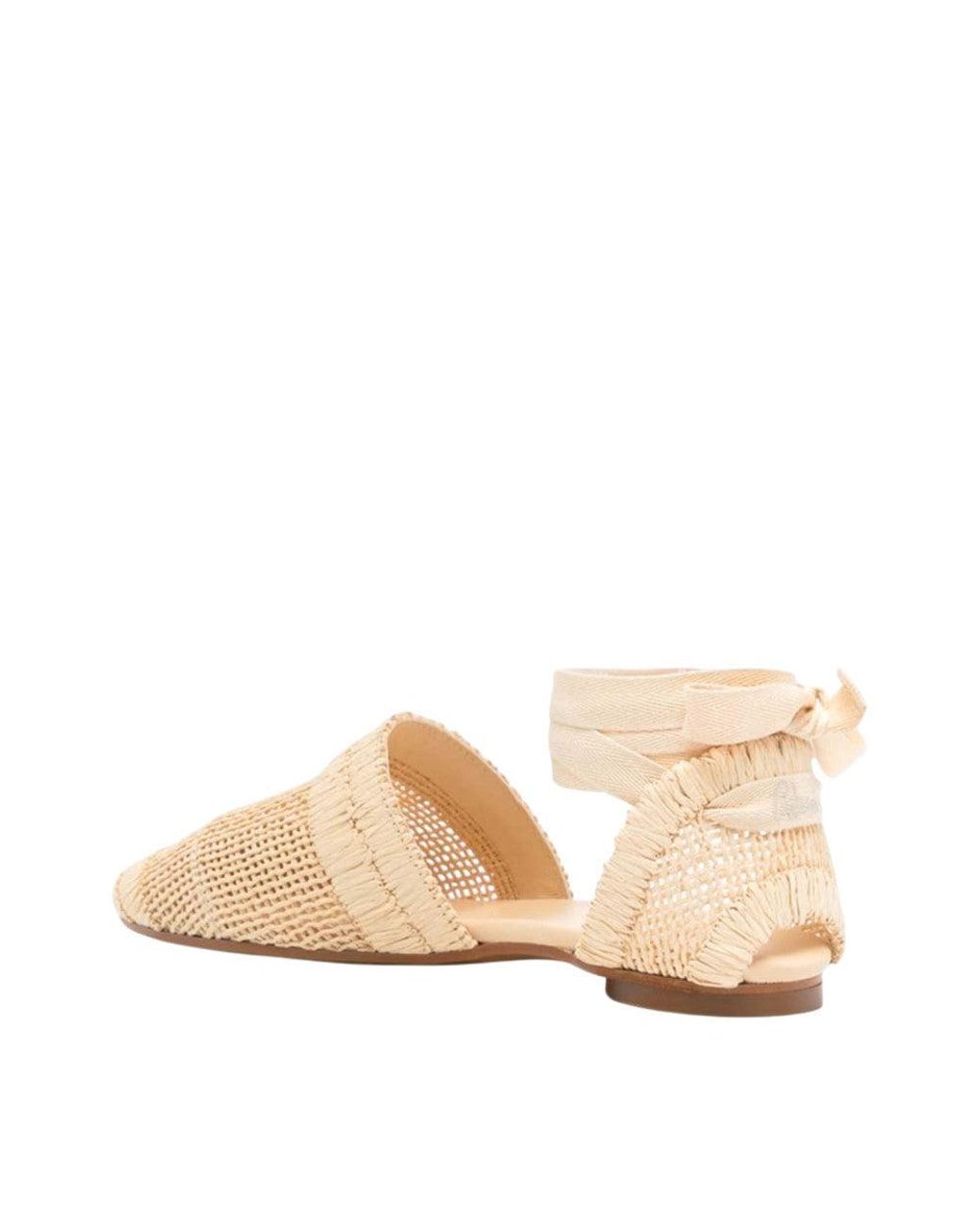 Castaner Natural Woven Sandals