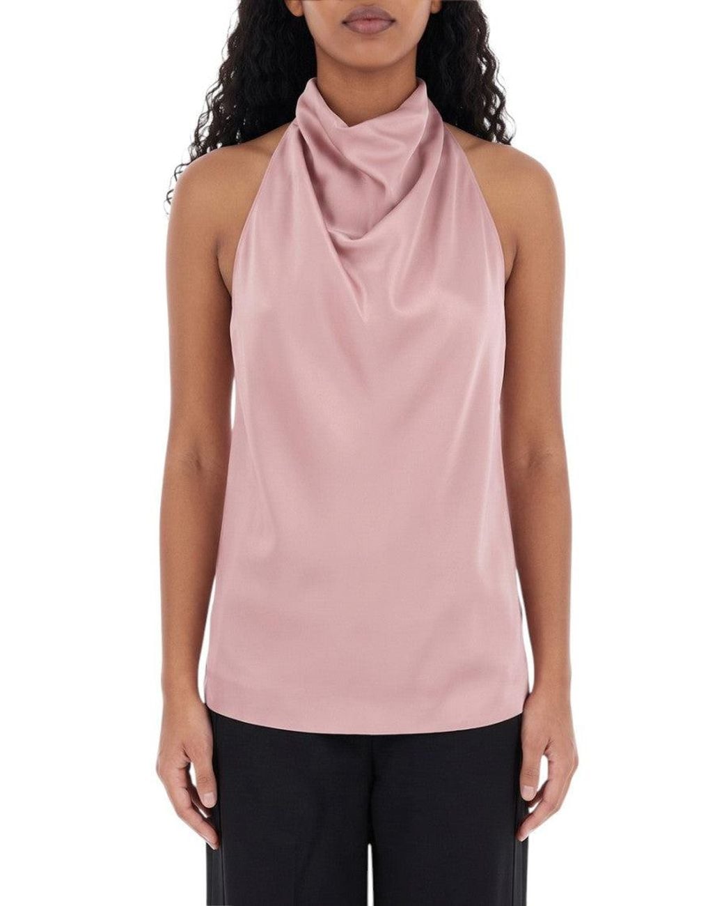 Stella McCartney Pink Halter Neck Top