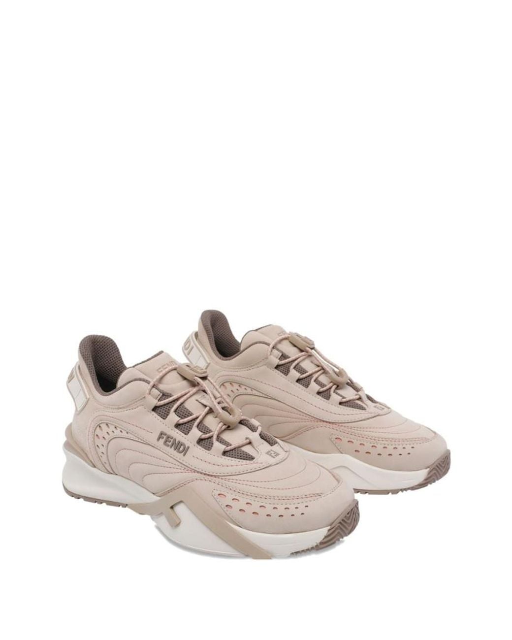 Fendi Natural Flow Mix Sneakers