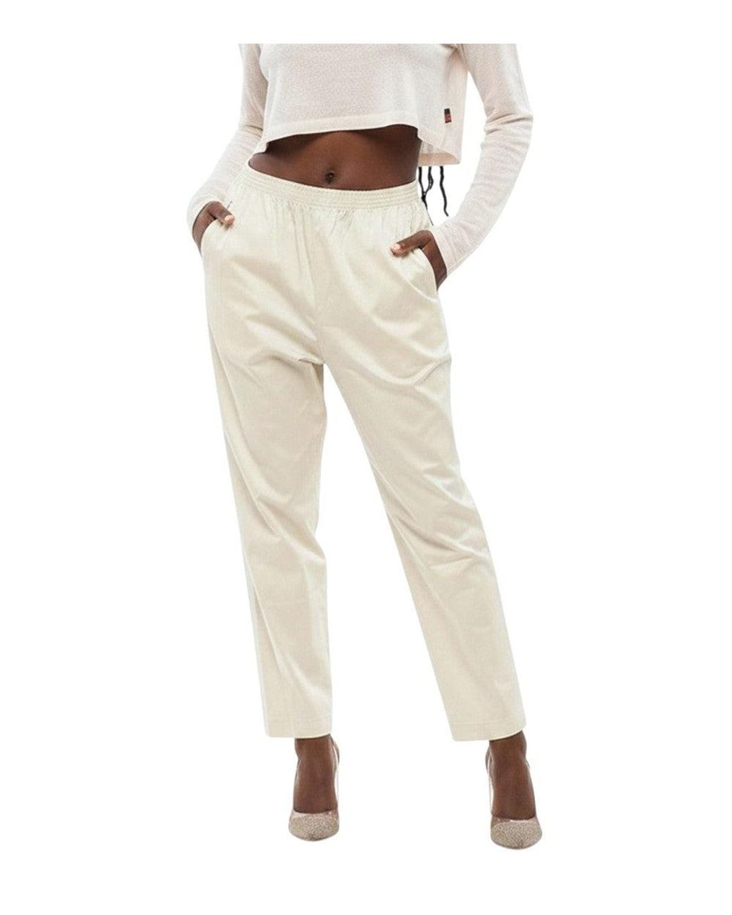 Woolrich Natural Relaxed Chinos Pants