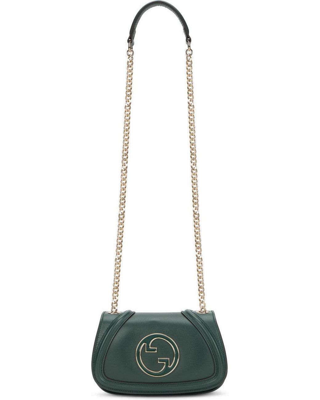 Gucci Green Blondie Small Shoulder Bag