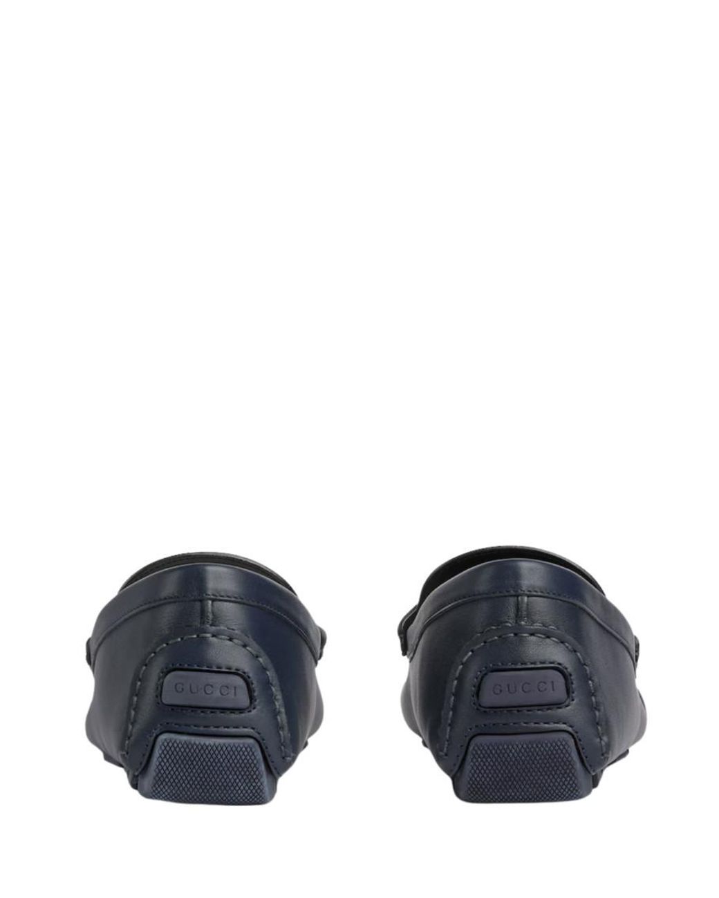 Gucci Blue Driver Moccasin for men