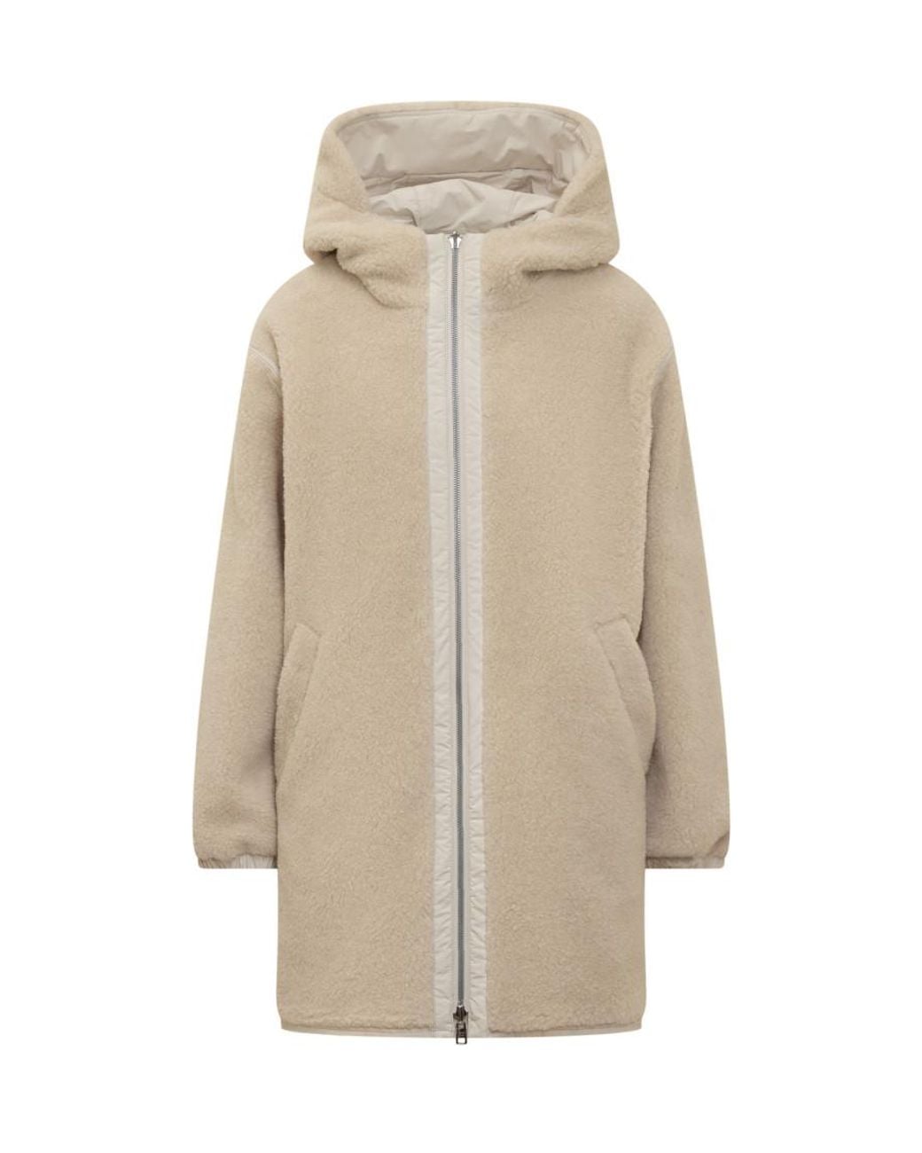Woolrich Natural Solid Hood Jacket