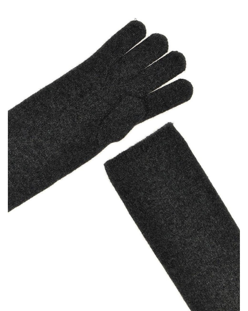 Max Mara Black Dark 'Alaggio' Gloves