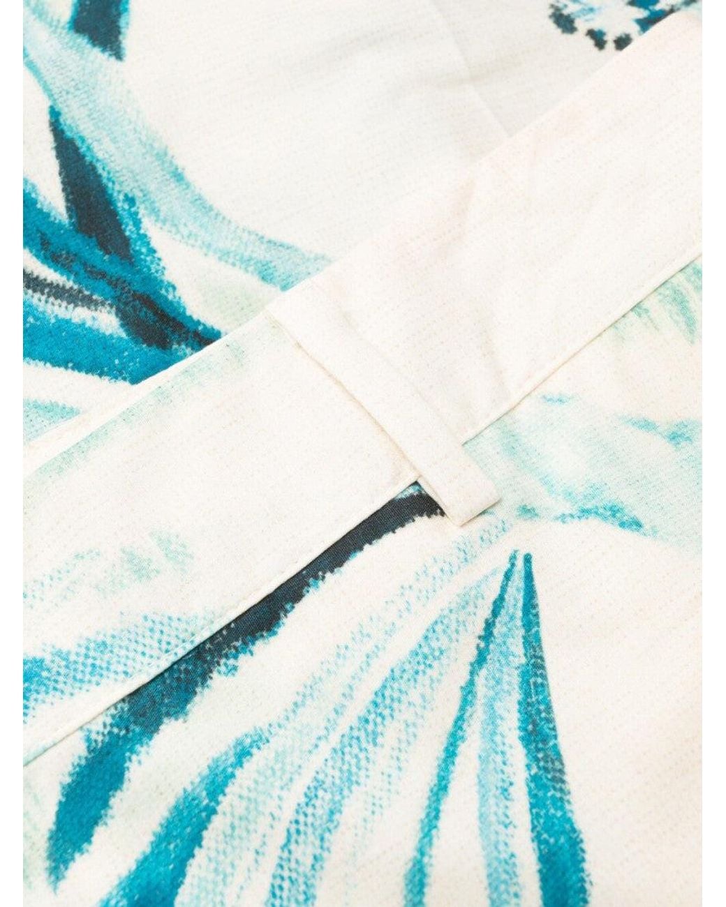 F.R.S For Restless Sleepers Blue Wide-Leg Printed Trousers