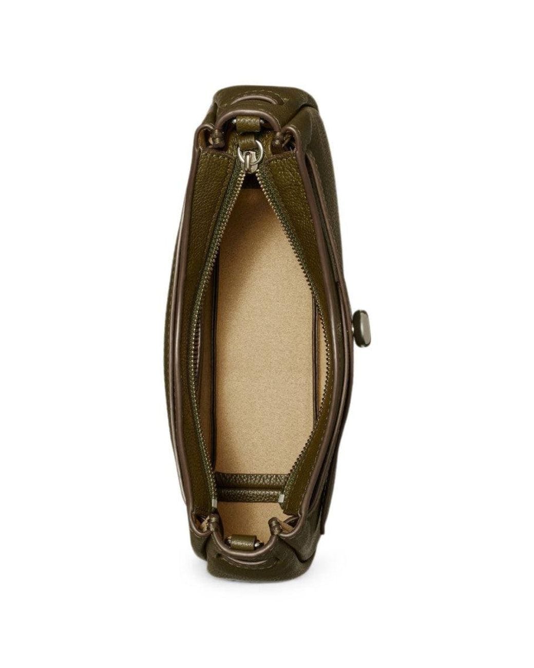 Tory Burch Green Romy Small Crossbody Bag