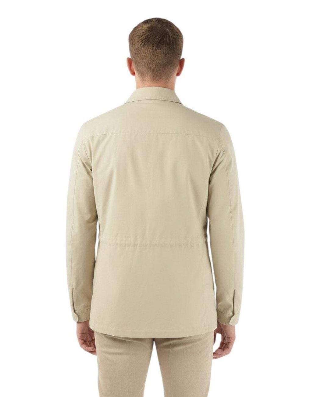 Corneliani Natural Shirt Collar Jacket for men